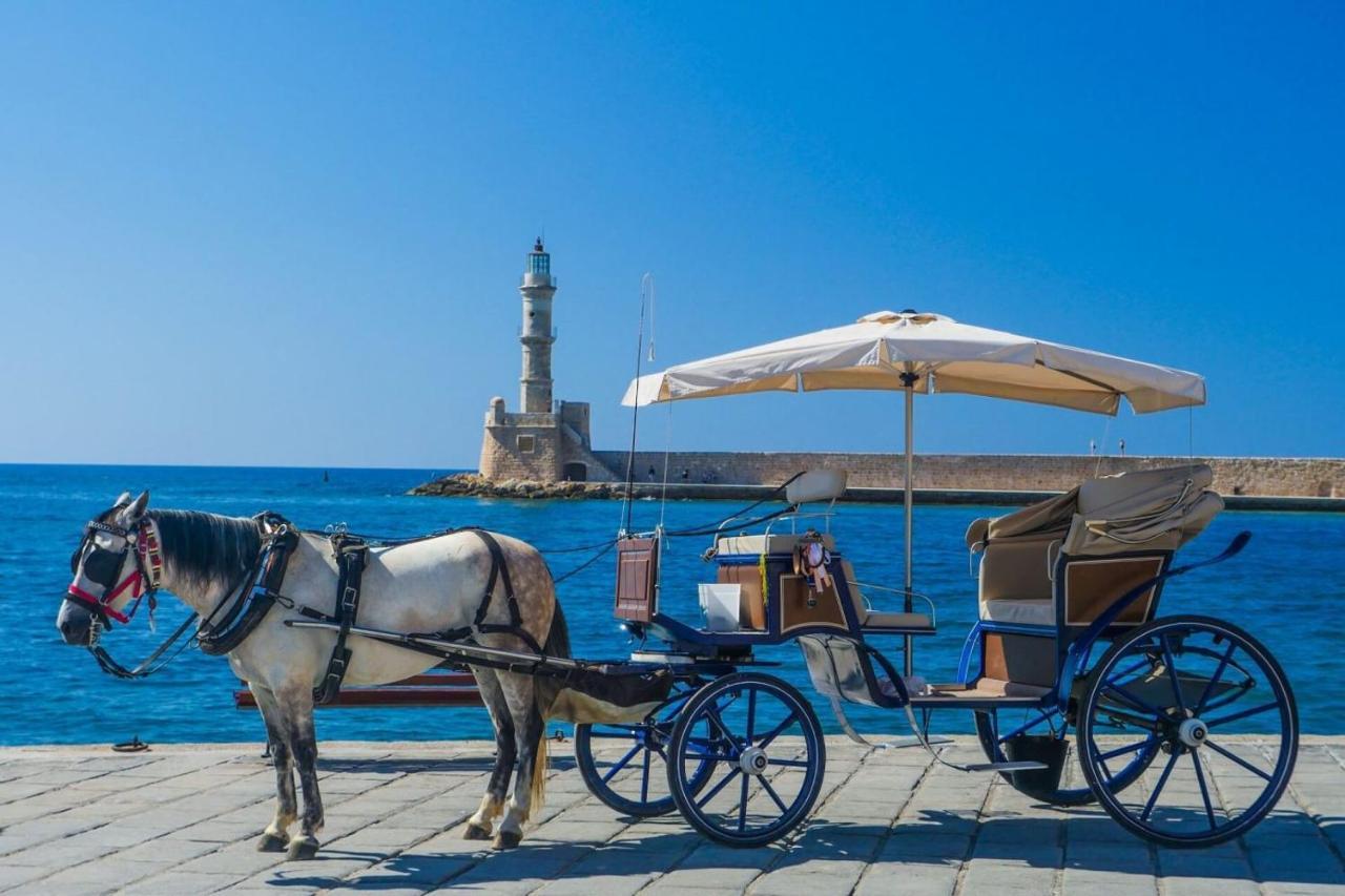 Antigone'S Lux Home 10Mins Walk To Beach, Old Town, City Chania  Zewnętrze zdjęcie